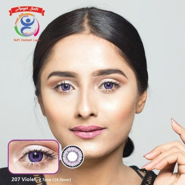Angel Soft Lens Violet 207