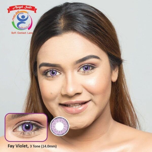 Angel Soft Lens Violet Fay