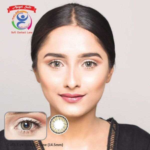 Angel Soft Lens Gray Cats Eye