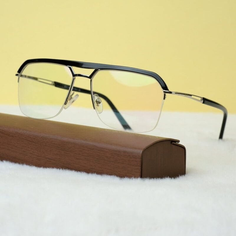 Half Rim Aviators Aviator Half Rim 12512j - Glassesbd
